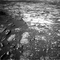 Nasa's Mars rover Curiosity acquired this image using its Left Navigation Camera on Sol 1187, at drive 1842, site number 51