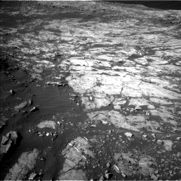 Nasa's Mars rover Curiosity acquired this image using its Left Navigation Camera on Sol 1187, at drive 1848, site number 51