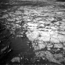 Nasa's Mars rover Curiosity acquired this image using its Left Navigation Camera on Sol 1187, at drive 1854, site number 51