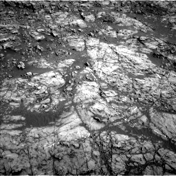 Nasa's Mars rover Curiosity acquired this image using its Left Navigation Camera on Sol 1187, at drive 1950, site number 51