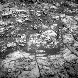 Nasa's Mars rover Curiosity acquired this image using its Left Navigation Camera on Sol 1187, at drive 1956, site number 51