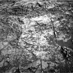 Nasa's Mars rover Curiosity acquired this image using its Left Navigation Camera on Sol 1187, at drive 1974, site number 51