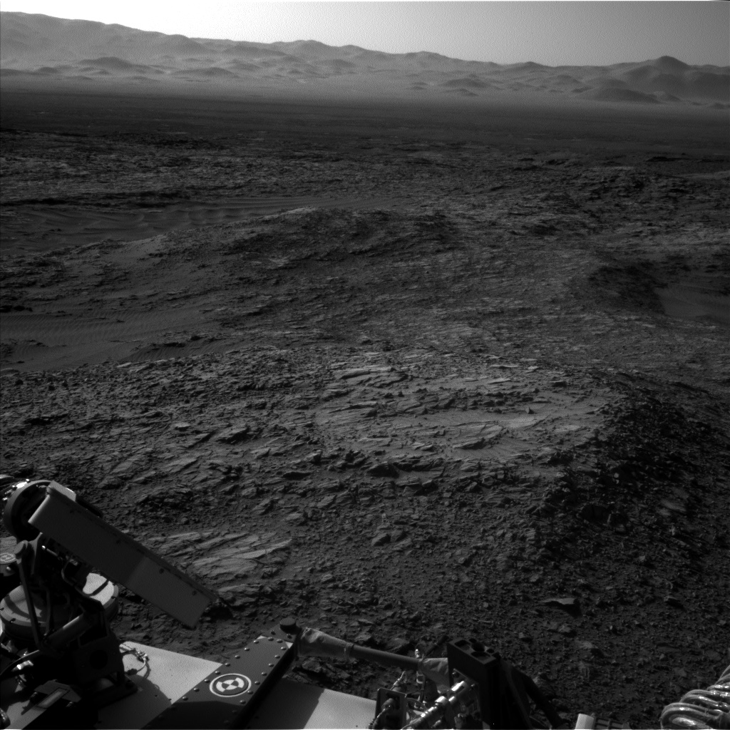 Nasa's Mars rover Curiosity acquired this image using its Left Navigation Camera on Sol 1187, at drive 2004, site number 51