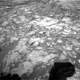 Nasa's Mars rover Curiosity acquired this image using its Right Navigation Camera on Sol 1187, at drive 1806, site number 51
