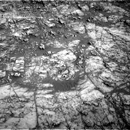 Nasa's Mars rover Curiosity acquired this image using its Right Navigation Camera on Sol 1187, at drive 1956, site number 51
