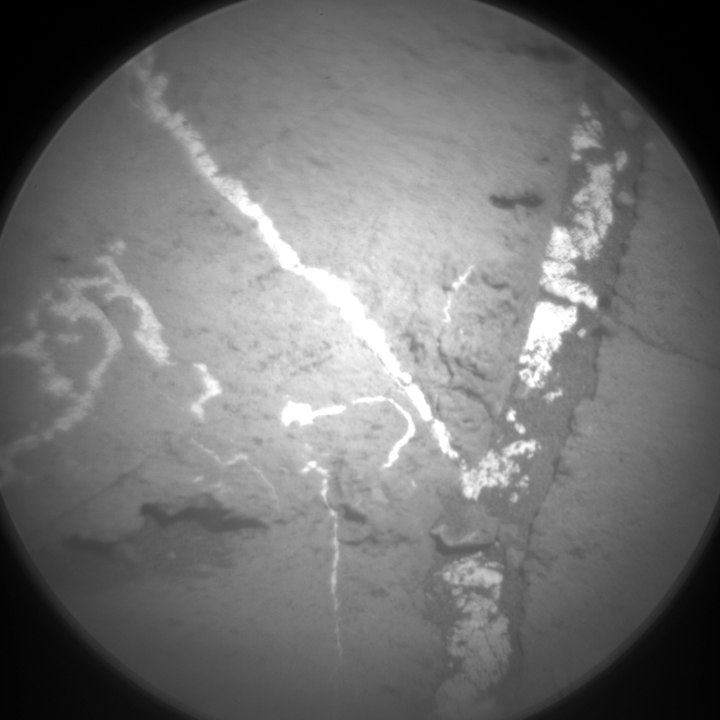 Nasa's Mars rover Curiosity acquired this image using its Chemistry & Camera (ChemCam) on Sol 1189, at drive 2004, site number 51