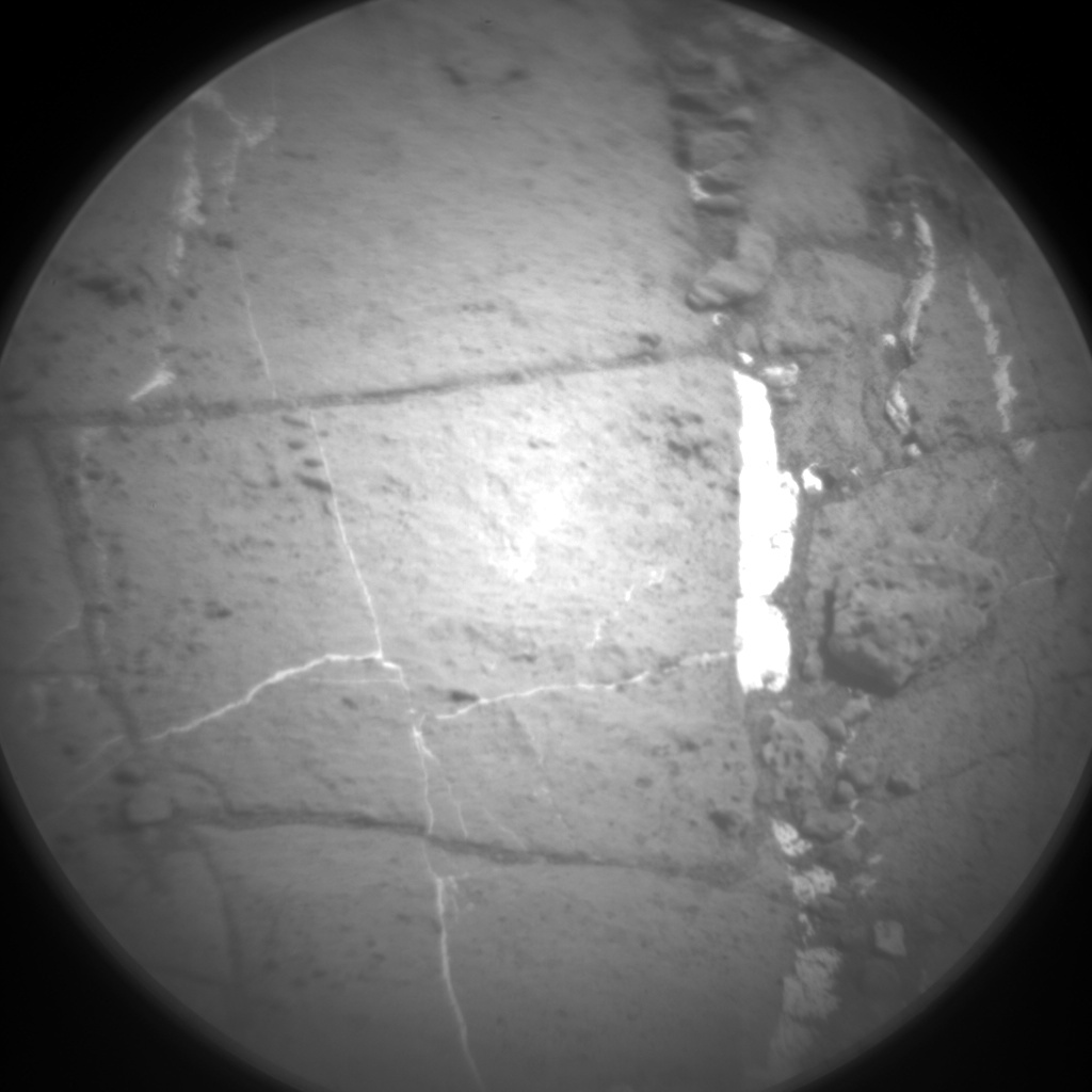 Nasa's Mars rover Curiosity acquired this image using its Chemistry & Camera (ChemCam) on Sol 1189, at drive 2004, site number 51