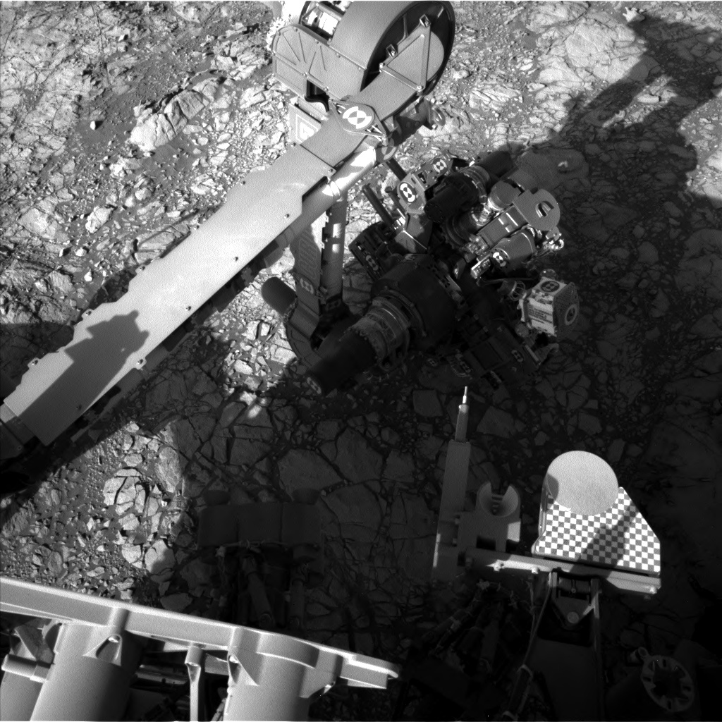 Nasa's Mars rover Curiosity acquired this image using its Left Navigation Camera on Sol 1191, at drive 2004, site number 51