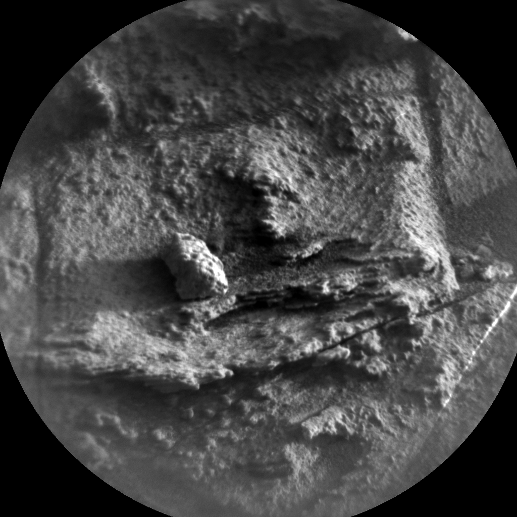Nasa's Mars rover Curiosity acquired this image using its Chemistry & Camera (ChemCam) on Sol 1191, at drive 2004, site number 51