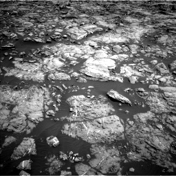 Nasa's Mars rover Curiosity acquired this image using its Left Navigation Camera on Sol 1192, at drive 2094, site number 51