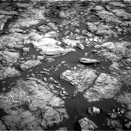 Nasa's Mars rover Curiosity acquired this image using its Left Navigation Camera on Sol 1192, at drive 2130, site number 51