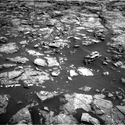 Nasa's Mars rover Curiosity acquired this image using its Left Navigation Camera on Sol 1192, at drive 2154, site number 51