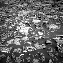 Nasa's Mars rover Curiosity acquired this image using its Left Navigation Camera on Sol 1192, at drive 2172, site number 51