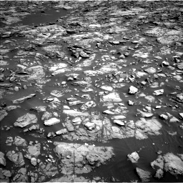 Nasa's Mars rover Curiosity acquired this image using its Left Navigation Camera on Sol 1192, at drive 2190, site number 51