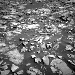 Nasa's Mars rover Curiosity acquired this image using its Left Navigation Camera on Sol 1192, at drive 2202, site number 51