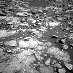 Nasa's Mars rover Curiosity acquired this image using its Left Navigation Camera on Sol 1192, at drive 2214, site number 51