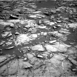 Nasa's Mars rover Curiosity acquired this image using its Left Navigation Camera on Sol 1192, at drive 2220, site number 51