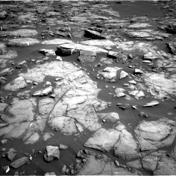 Nasa's Mars rover Curiosity acquired this image using its Left Navigation Camera on Sol 1192, at drive 2232, site number 51