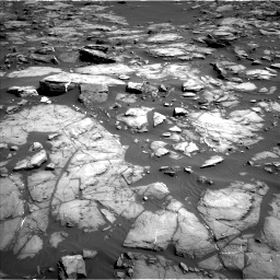Nasa's Mars rover Curiosity acquired this image using its Left Navigation Camera on Sol 1192, at drive 2244, site number 51