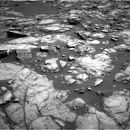 Nasa's Mars rover Curiosity acquired this image using its Left Navigation Camera on Sol 1192, at drive 2256, site number 51