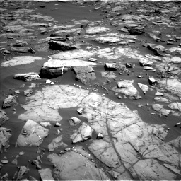 Nasa's Mars rover Curiosity acquired this image using its Left Navigation Camera on Sol 1192, at drive 2262, site number 51