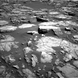 Nasa's Mars rover Curiosity acquired this image using its Left Navigation Camera on Sol 1192, at drive 2268, site number 51