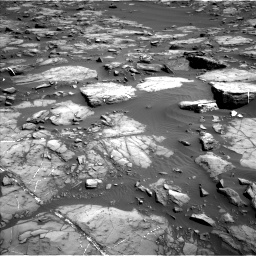 Nasa's Mars rover Curiosity acquired this image using its Left Navigation Camera on Sol 1192, at drive 2274, site number 51