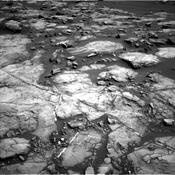 Nasa's Mars rover Curiosity acquired this image using its Left Navigation Camera on Sol 1192, at drive 2286, site number 51