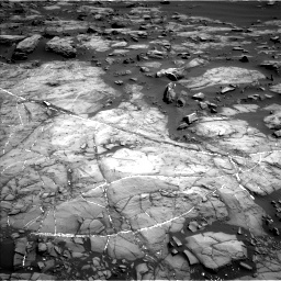 Nasa's Mars rover Curiosity acquired this image using its Left Navigation Camera on Sol 1192, at drive 2298, site number 51