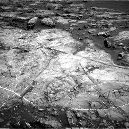 Nasa's Mars rover Curiosity acquired this image using its Left Navigation Camera on Sol 1192, at drive 2304, site number 51