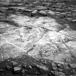 Nasa's Mars rover Curiosity acquired this image using its Left Navigation Camera on Sol 1192, at drive 2310, site number 51