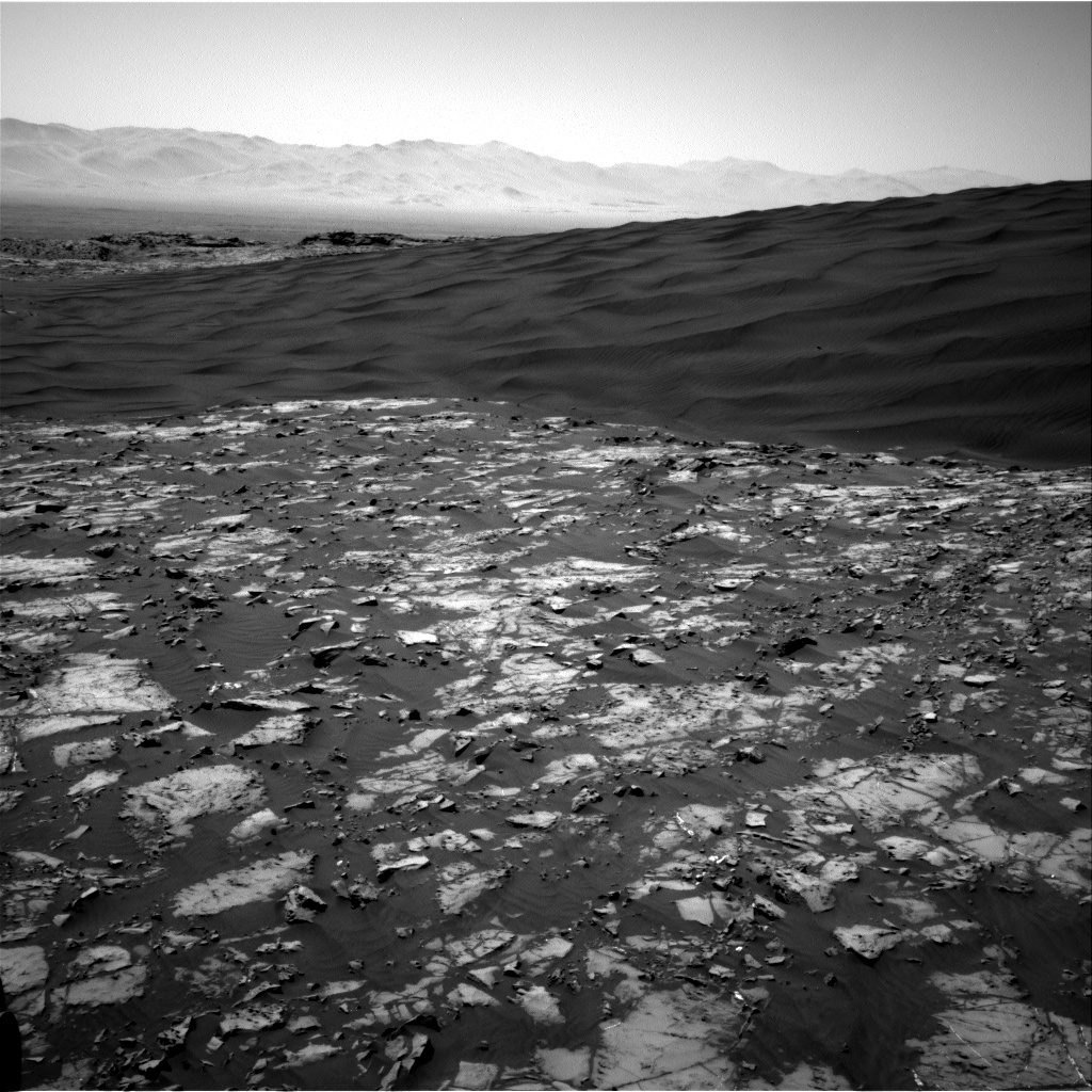 Nasa's Mars rover Curiosity acquired this image using its Right Navigation Camera on Sol 1192, at drive 2106, site number 51