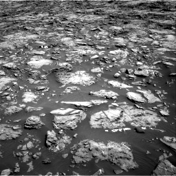 Nasa's Mars rover Curiosity acquired this image using its Right Navigation Camera on Sol 1192, at drive 2166, site number 51