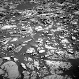 Nasa's Mars rover Curiosity acquired this image using its Right Navigation Camera on Sol 1192, at drive 2196, site number 51