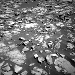 Nasa's Mars rover Curiosity acquired this image using its Right Navigation Camera on Sol 1192, at drive 2208, site number 51