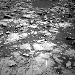 Nasa's Mars rover Curiosity acquired this image using its Right Navigation Camera on Sol 1192, at drive 2220, site number 51
