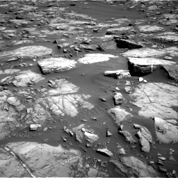 Nasa's Mars rover Curiosity acquired this image using its Right Navigation Camera on Sol 1192, at drive 2274, site number 51