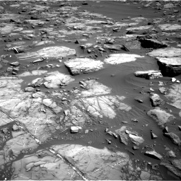 Nasa's Mars rover Curiosity acquired this image using its Right Navigation Camera on Sol 1192, at drive 2280, site number 51