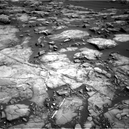Nasa's Mars rover Curiosity acquired this image using its Right Navigation Camera on Sol 1192, at drive 2292, site number 51