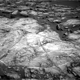 Nasa's Mars rover Curiosity acquired this image using its Right Navigation Camera on Sol 1192, at drive 2304, site number 51