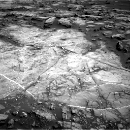Nasa's Mars rover Curiosity acquired this image using its Right Navigation Camera on Sol 1192, at drive 2310, site number 51