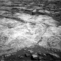 Nasa's Mars rover Curiosity acquired this image using its Right Navigation Camera on Sol 1192, at drive 2316, site number 51