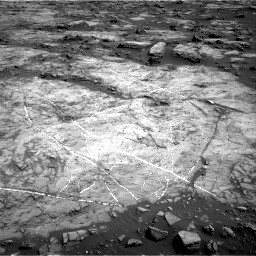 Nasa's Mars rover Curiosity acquired this image using its Right Navigation Camera on Sol 1192, at drive 2322, site number 51