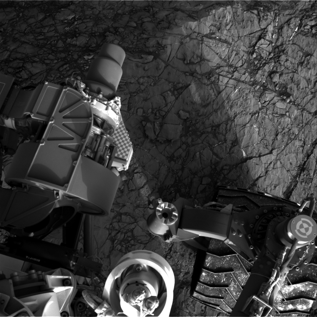 Nasa's Mars rover Curiosity acquired this image using its Right Navigation Camera on Sol 1193, at drive 2322, site number 51