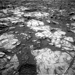 Nasa's Mars rover Curiosity acquired this image using its Left Navigation Camera on Sol 1194, at drive 2328, site number 51