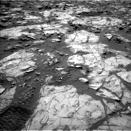 Nasa's Mars rover Curiosity acquired this image using its Left Navigation Camera on Sol 1194, at drive 2334, site number 51