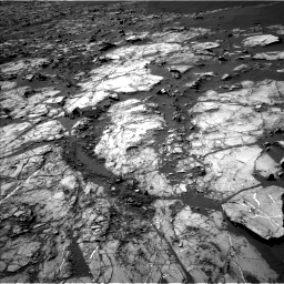 Nasa's Mars rover Curiosity acquired this image using its Left Navigation Camera on Sol 1194, at drive 2370, site number 51