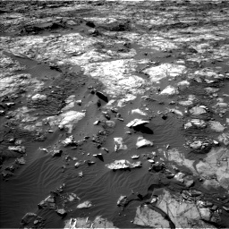 Nasa's Mars rover Curiosity acquired this image using its Left Navigation Camera on Sol 1194, at drive 2478, site number 51