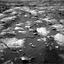 Nasa's Mars rover Curiosity acquired this image using its Left Navigation Camera on Sol 1194, at drive 2502, site number 51