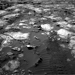 Nasa's Mars rover Curiosity acquired this image using its Left Navigation Camera on Sol 1194, at drive 2508, site number 51